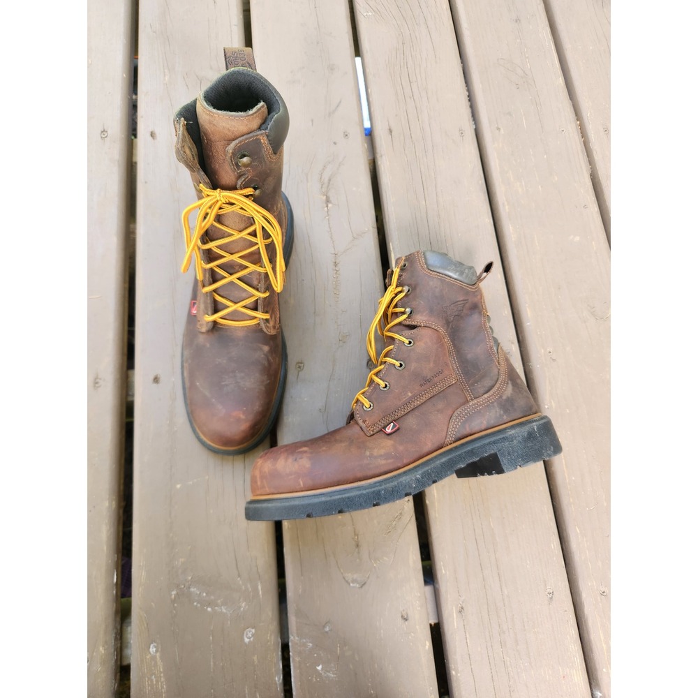 Red Wing Dynaforce 903 Work Boots Brown Oiled Leather Waterproof EH Rated Mens 9